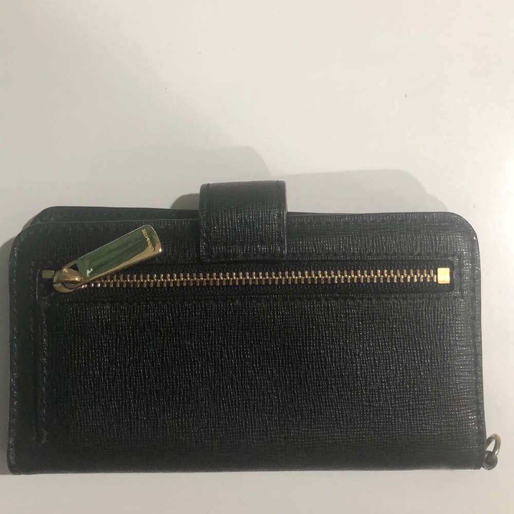 Leather Bifold Coach Wallet - Picture 2 of 4